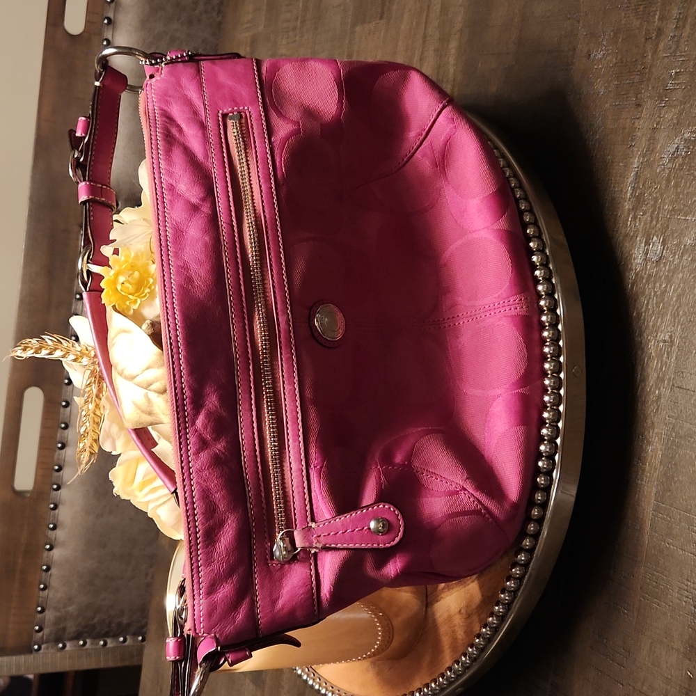 Vintage Pink Coach Purse
